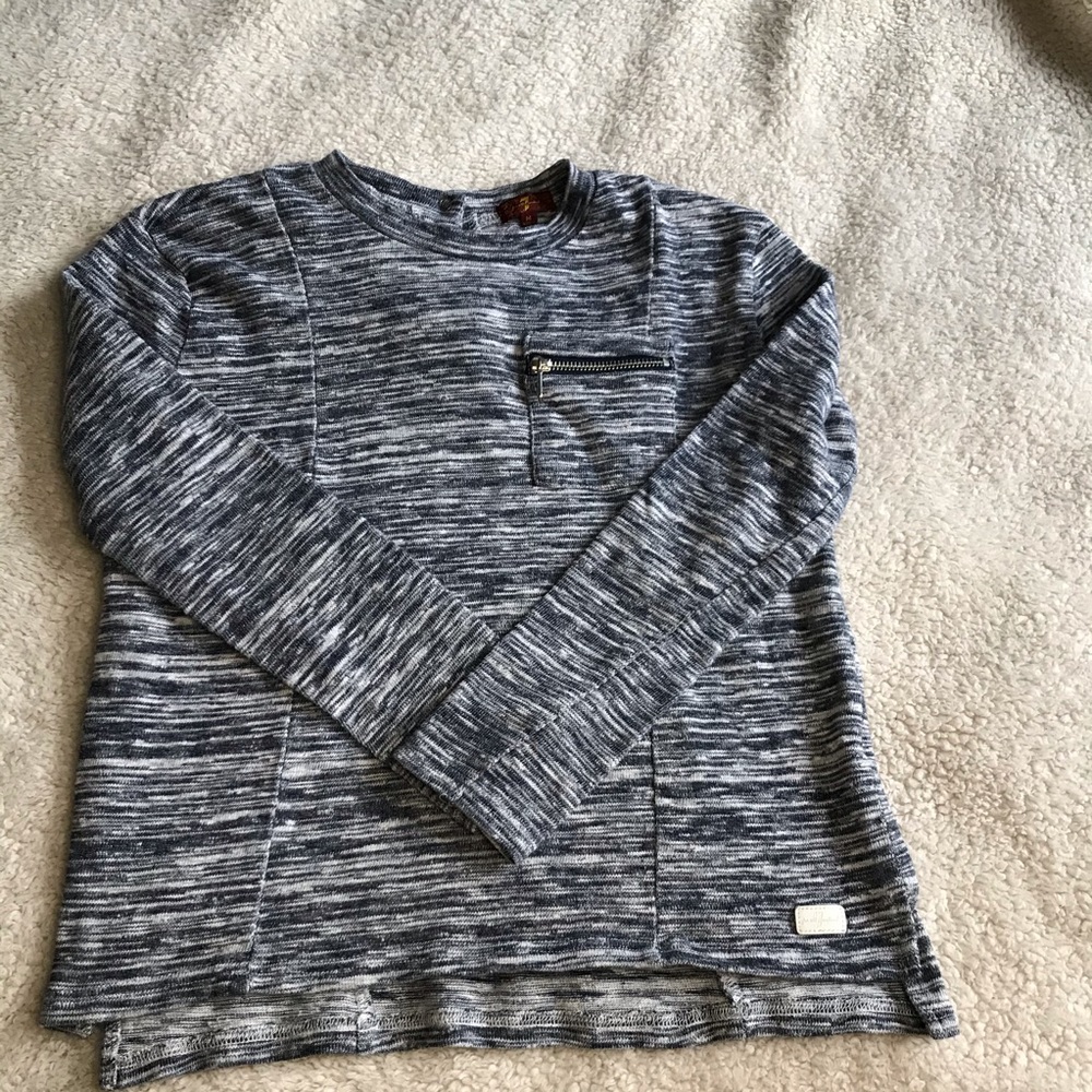 7 FOR ALL MANKIND heathered/marled sweater